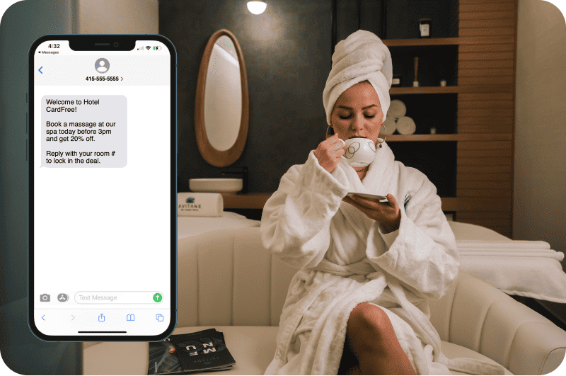 Text To Pay for Hotels