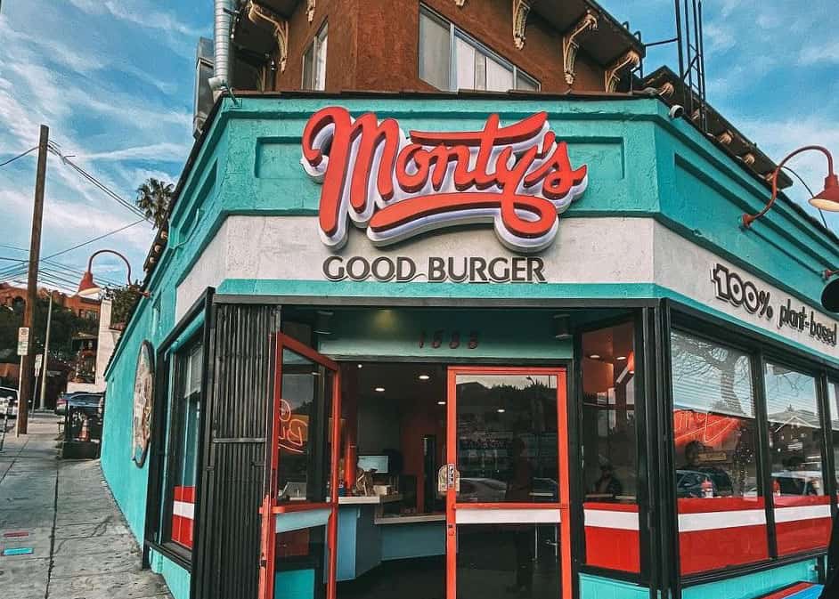 CardFree online ordering, Monty's Good Burger
