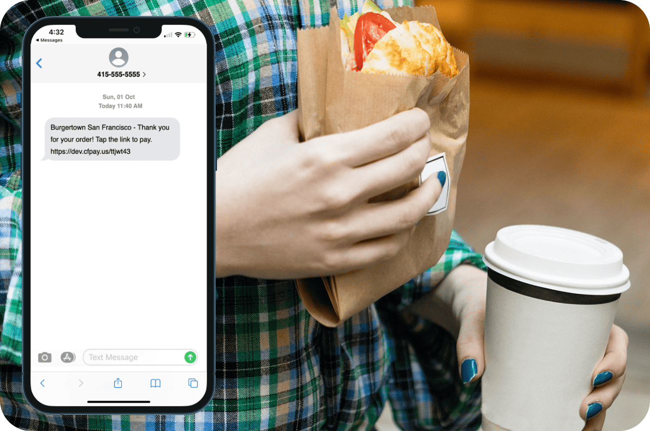 CardFree Text-To-Pay restaurant solution