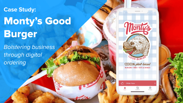 CardFree mobile ordering case studies | Monty's Good Burger
