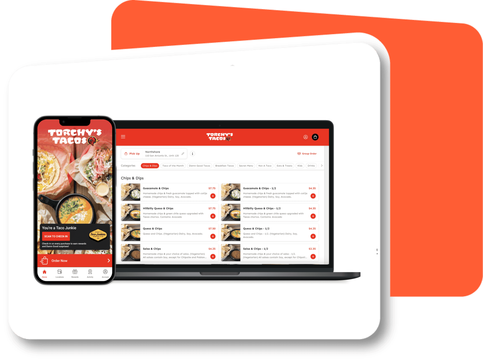 CardFree quick service restaurant order and pay tech
