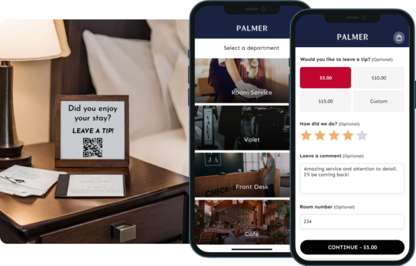 QR Code food ordering